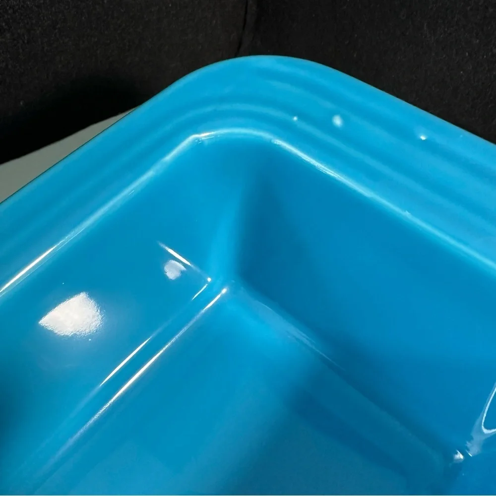 Fiesta Peacock Loaf Pan or Rectangular Pan-Peacock is Discontinued-Rare Find